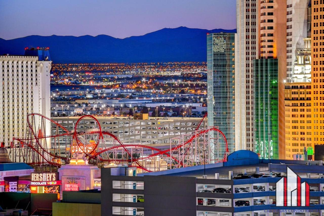 Mgm Signature-22-707 F1 Track & Strip View Balcony * Las Vegas