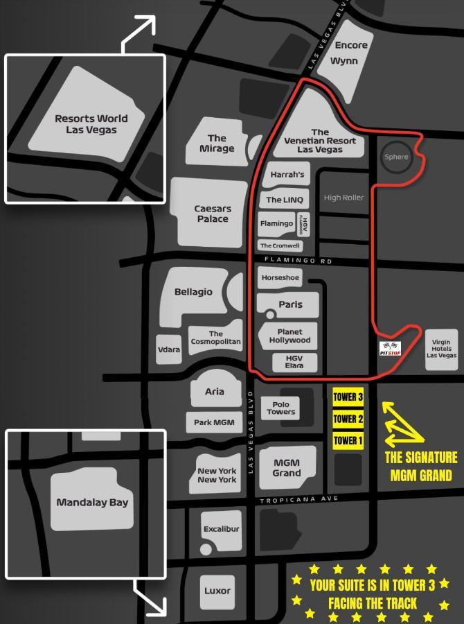 No Fees-mgm Stripview-jacuzzi-formula 1 Track View Las Vegas