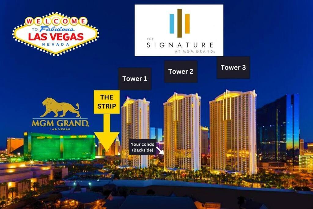 Apartment 8th Flr Mgm Signature Studio, Strip View, No Fee Las Vegas