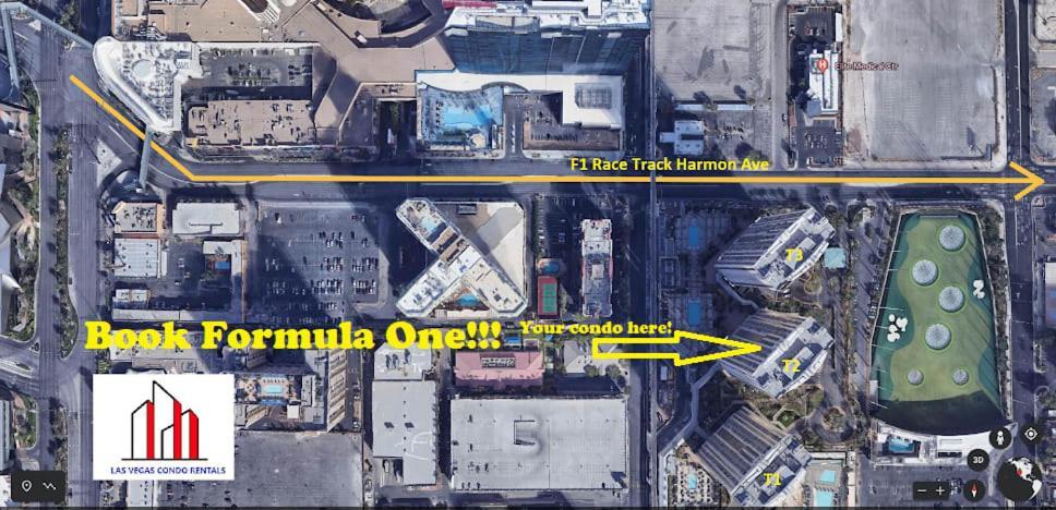 Mgm Signature-33-709 F1 Track & Strip View Balcony Las Vegas