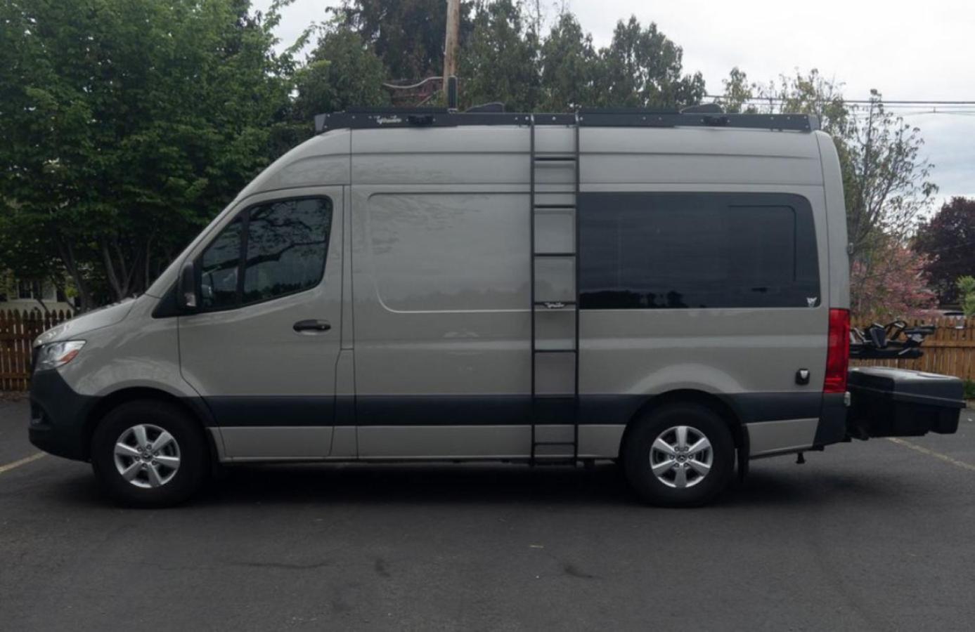 2022 Mercedes Campervan With Electric Bikes